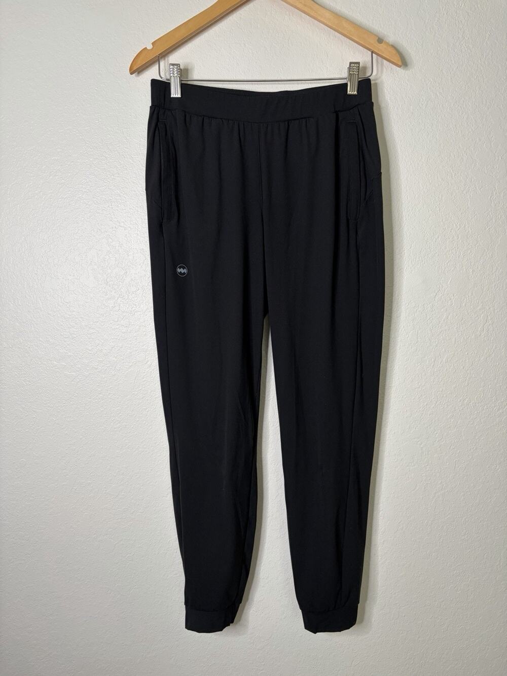 Janji Women's Mercury Knit Black Jogger Size Small